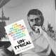 picture of white man with a beard, holding a book called Un-typical